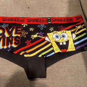 Torrid 2 Spongebob "Love Wins" Cotton Boyshort